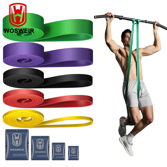 WOSWEIR Élastiques d’Entraînement – Gym, Yoga, CrossFit, Fitness