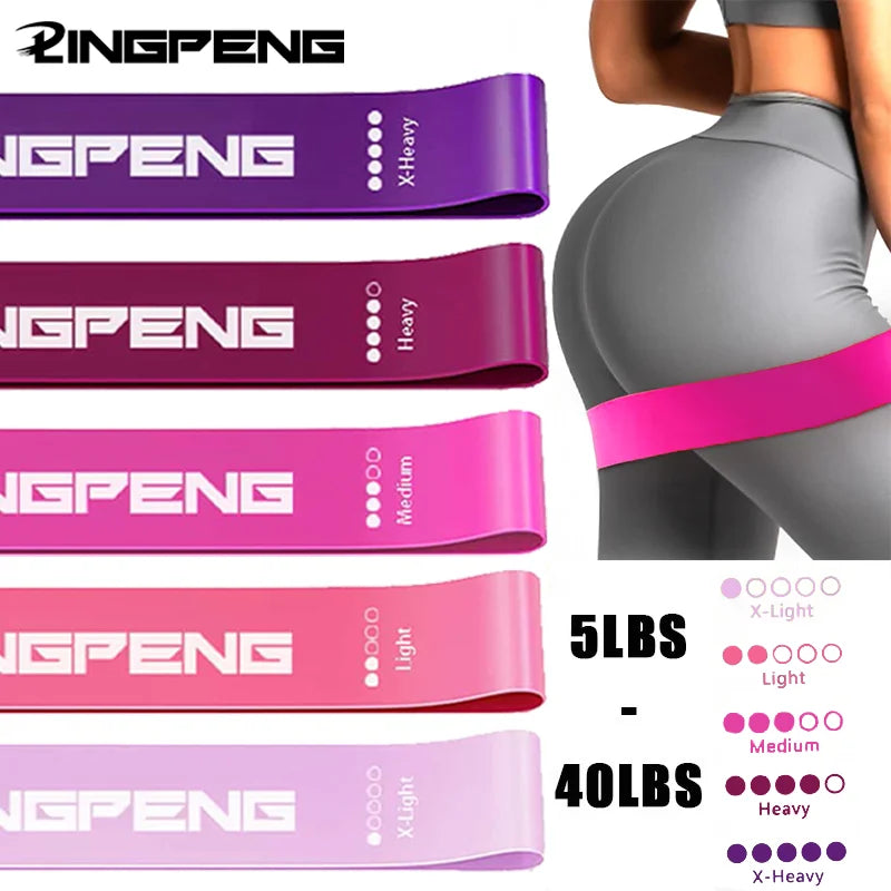 Bandes de Résistance Élastiques – Fitness, Yoga & Renforcement